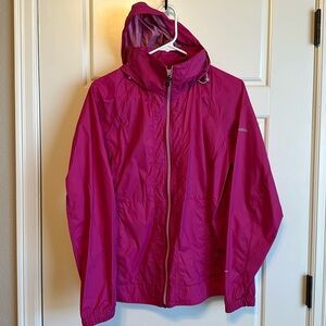 Columbia rain jacket